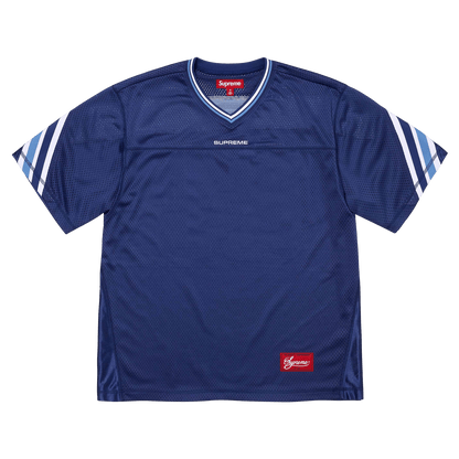Supreme Jacquard Rib Football Jersey 'Navy' - Kick Game