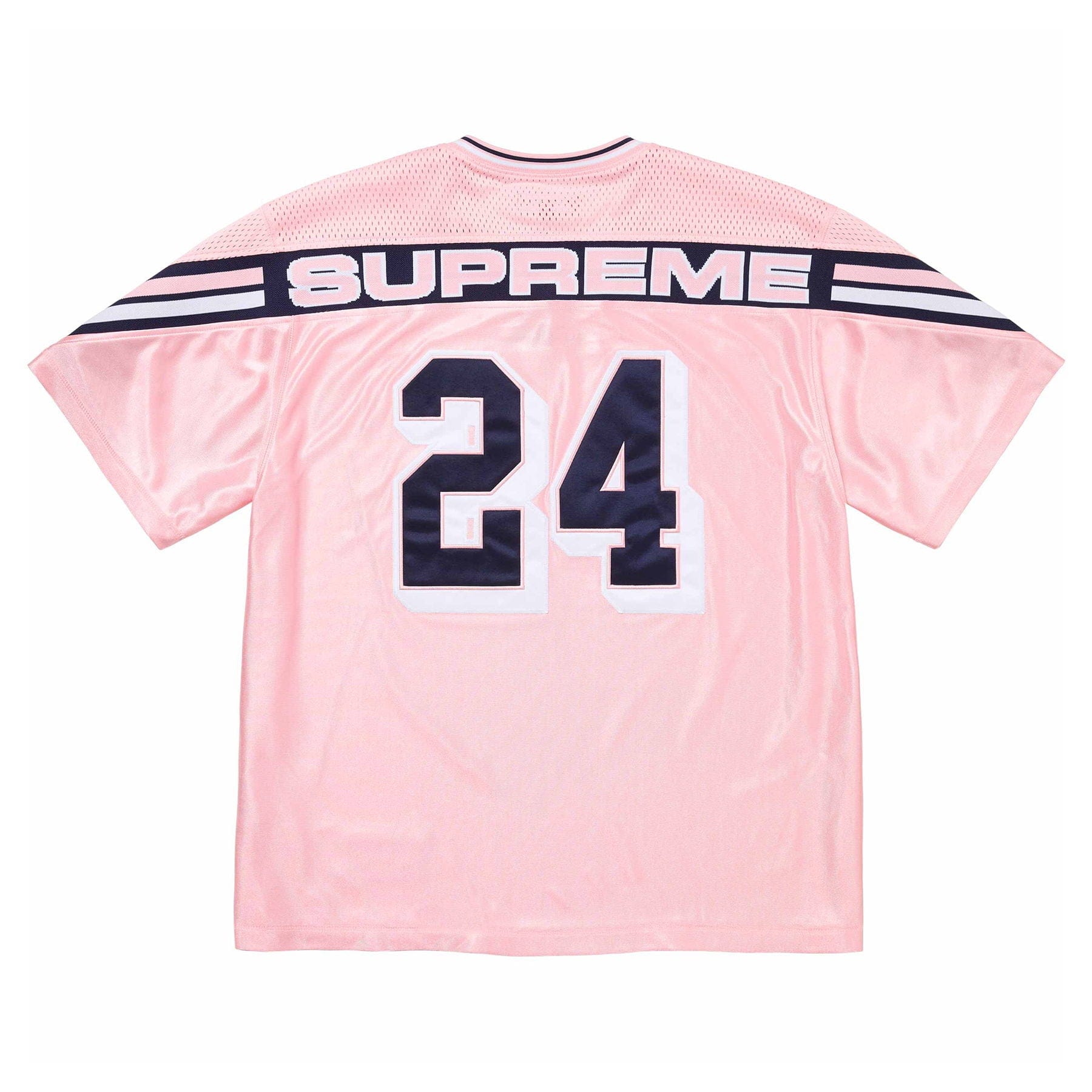 Supreme Jacquard Rib Football Jersey 'Pink' - Kick Game