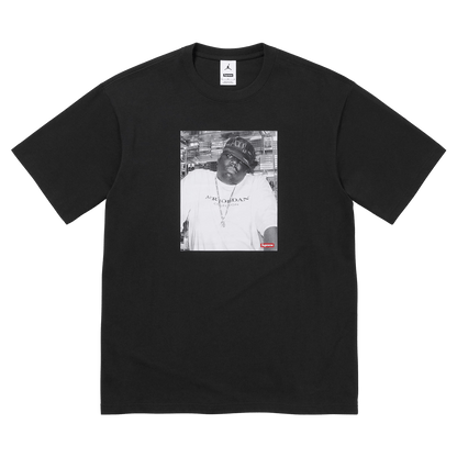 Supreme x Jordan Biggie Tee 'Black' - Kick Game
