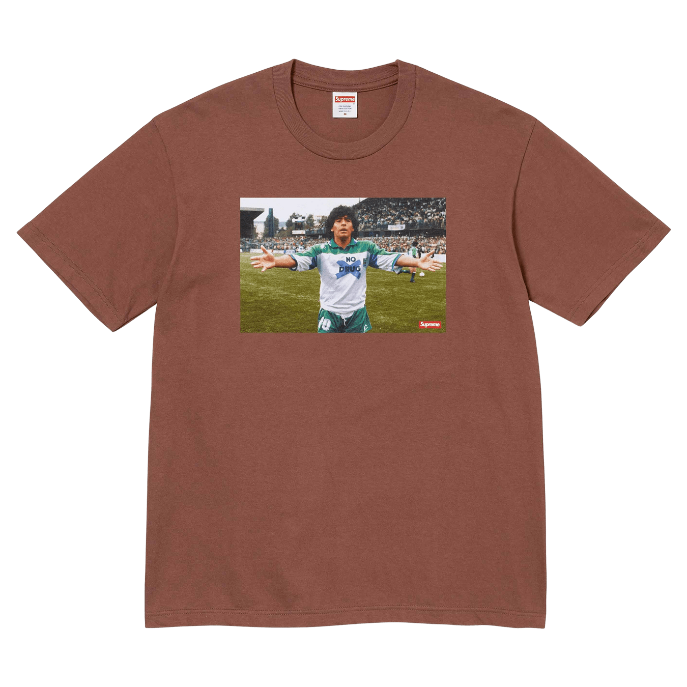 Supreme Maradona Tee Brown - Kick Game
