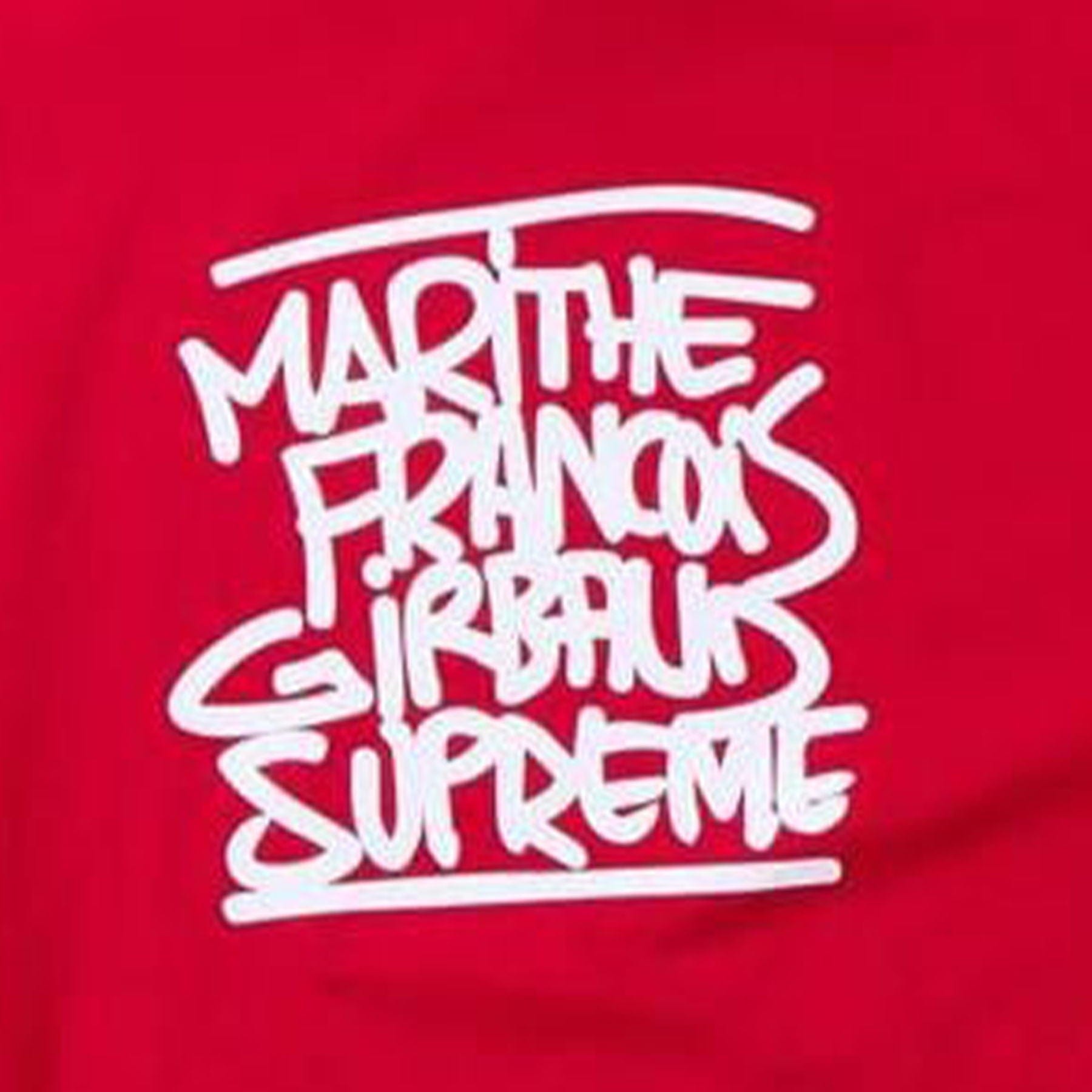 Supreme Marithé + François Girbaud Tee 'Red' - Kick Game