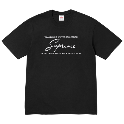 Supreme Martine Rose Tee 'Black' - Kick Game