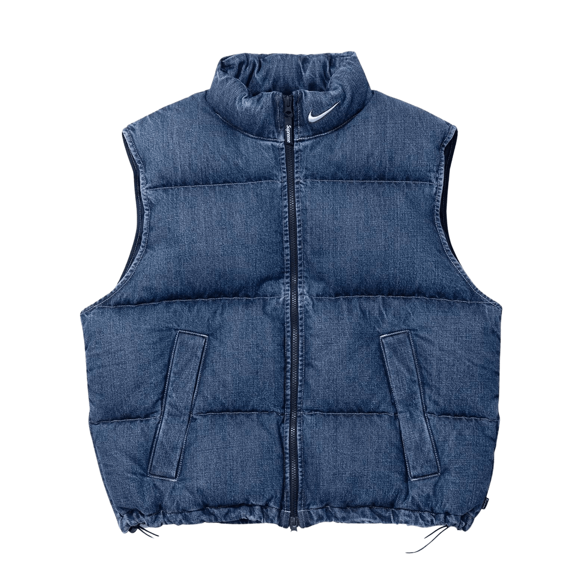 Supreme x Nike Denim Vest 'Blue' - UrlfreezeShops