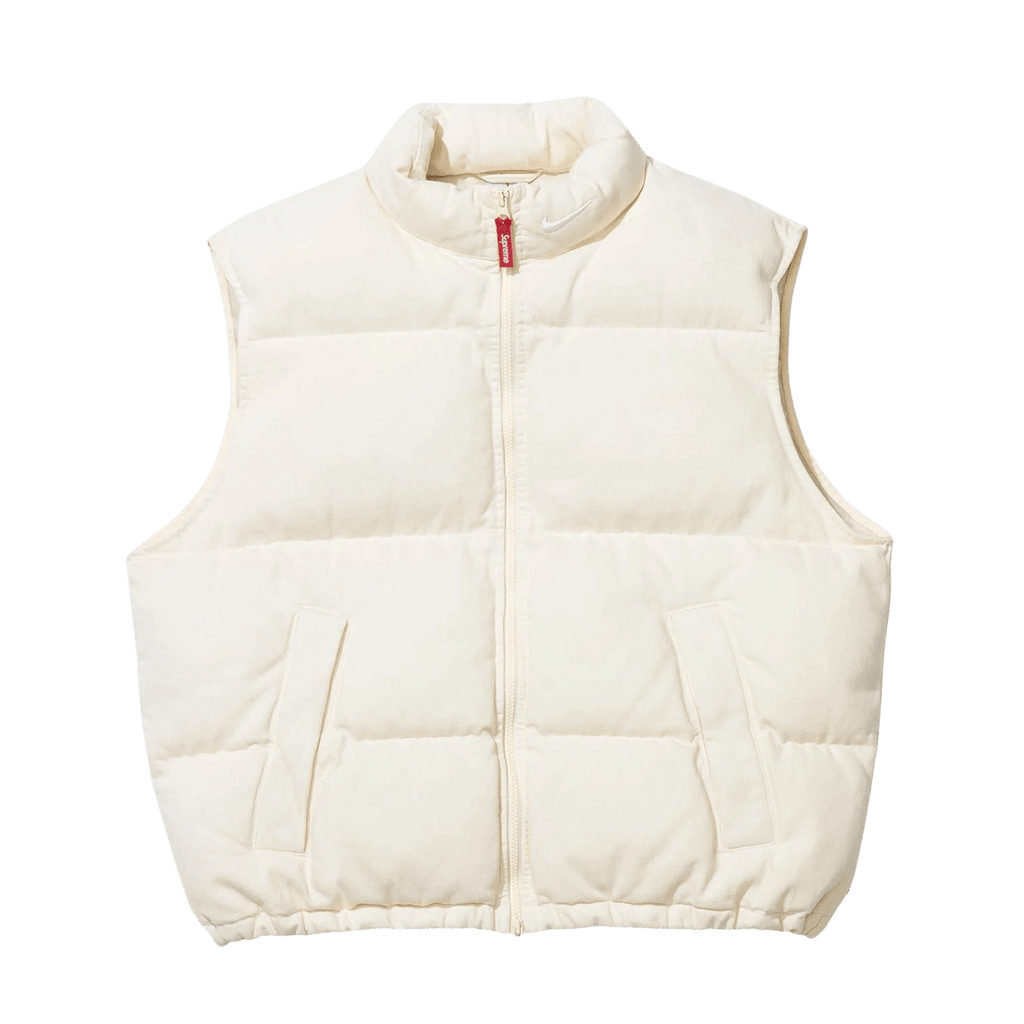 Supreme x Nike Denim Vest 'White' - UrlfreezeShops