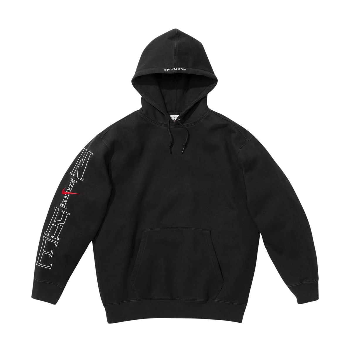 Supreme x Nike Hooded Sweatshirt 'Black' - JuzsportsShops
