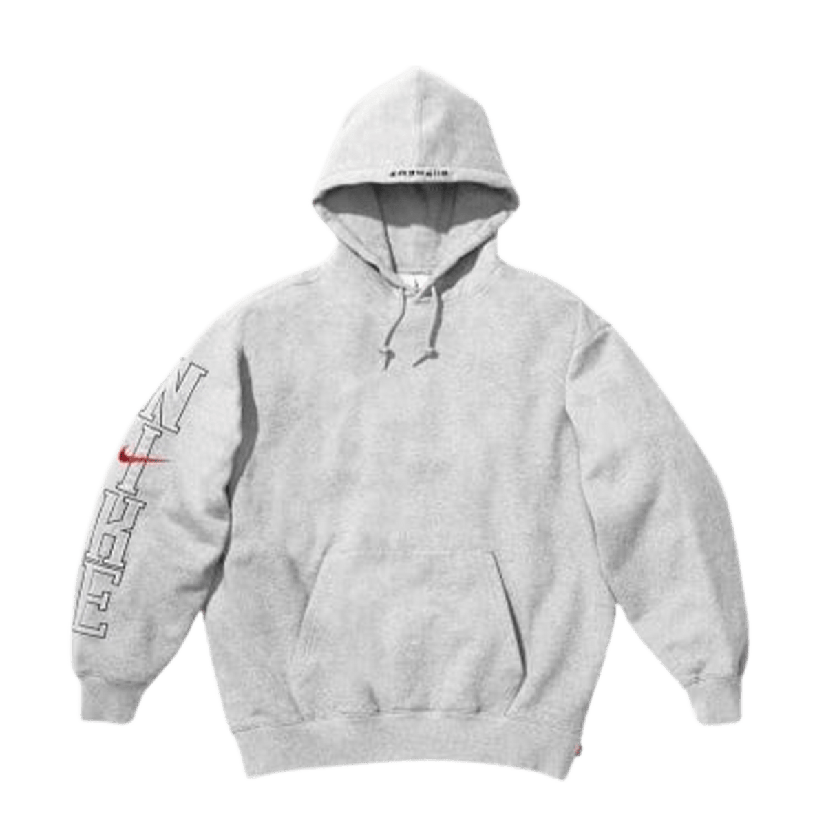 Supreme x Nike Hooded Sweatshirt 'Grey' - JuzsportsShops