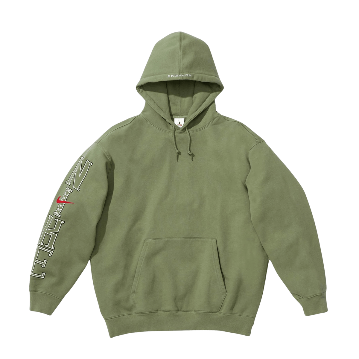 Supreme x Nike Hooded Sweatshirt 'Olive' - UrlfreezeShops