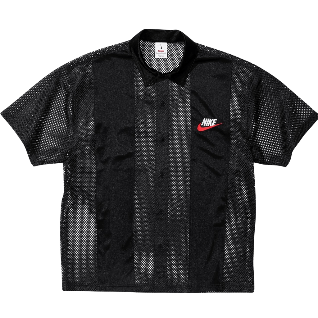 Supreme x patta Nike Mesh S/S Shirt 'Black' - UrlfreezeShops