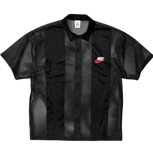 Supreme x Nike Mesh S/S Shirt 'Black' - JuzsportsShops