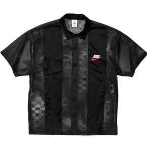 Supreme x Nike Mesh S/S Shirt 'Black'