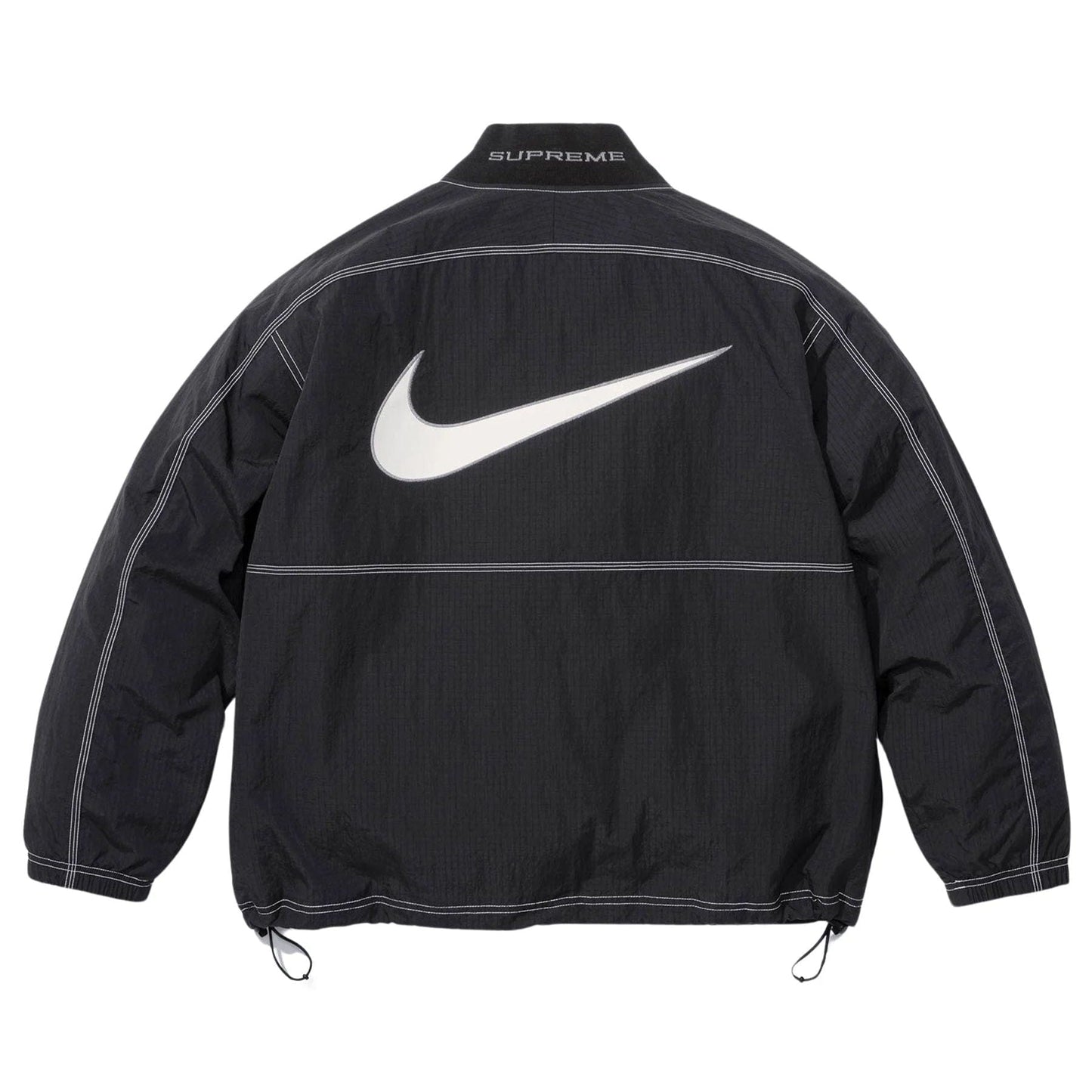 Supreme x Nike Ripstop Pullover 'Black' - Kick Game