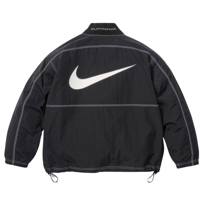 Supreme x Nike Ripstop Pullover 'Black' - Kick Game