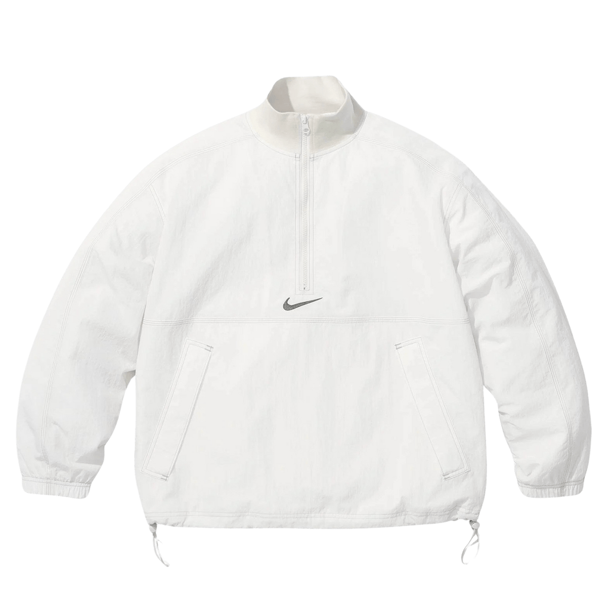 Supreme x Nike Ripstop Pullover 'White' - JuzsportsShops