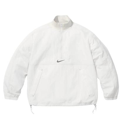 Supreme x Nike Ripstop Pullover 'White' - Kick Game