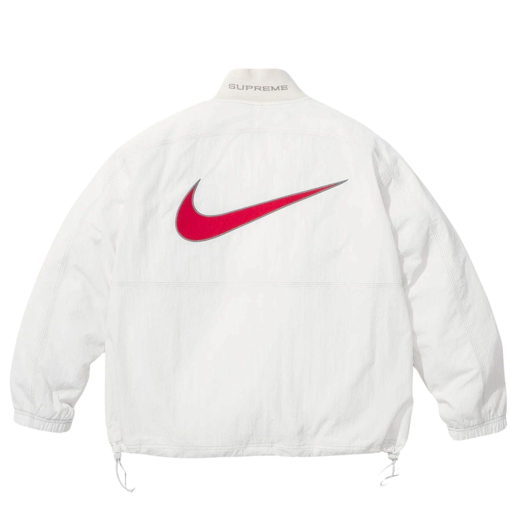 Supreme x Nike Ripstop Pullover 'White' - Kick Game