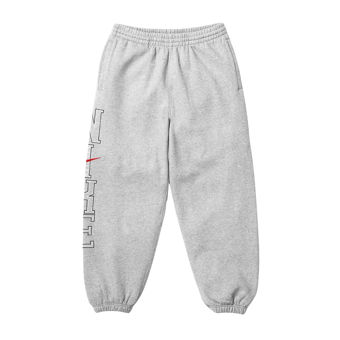 Supreme x Nike Sweatpants 'Grey' - Kick Game