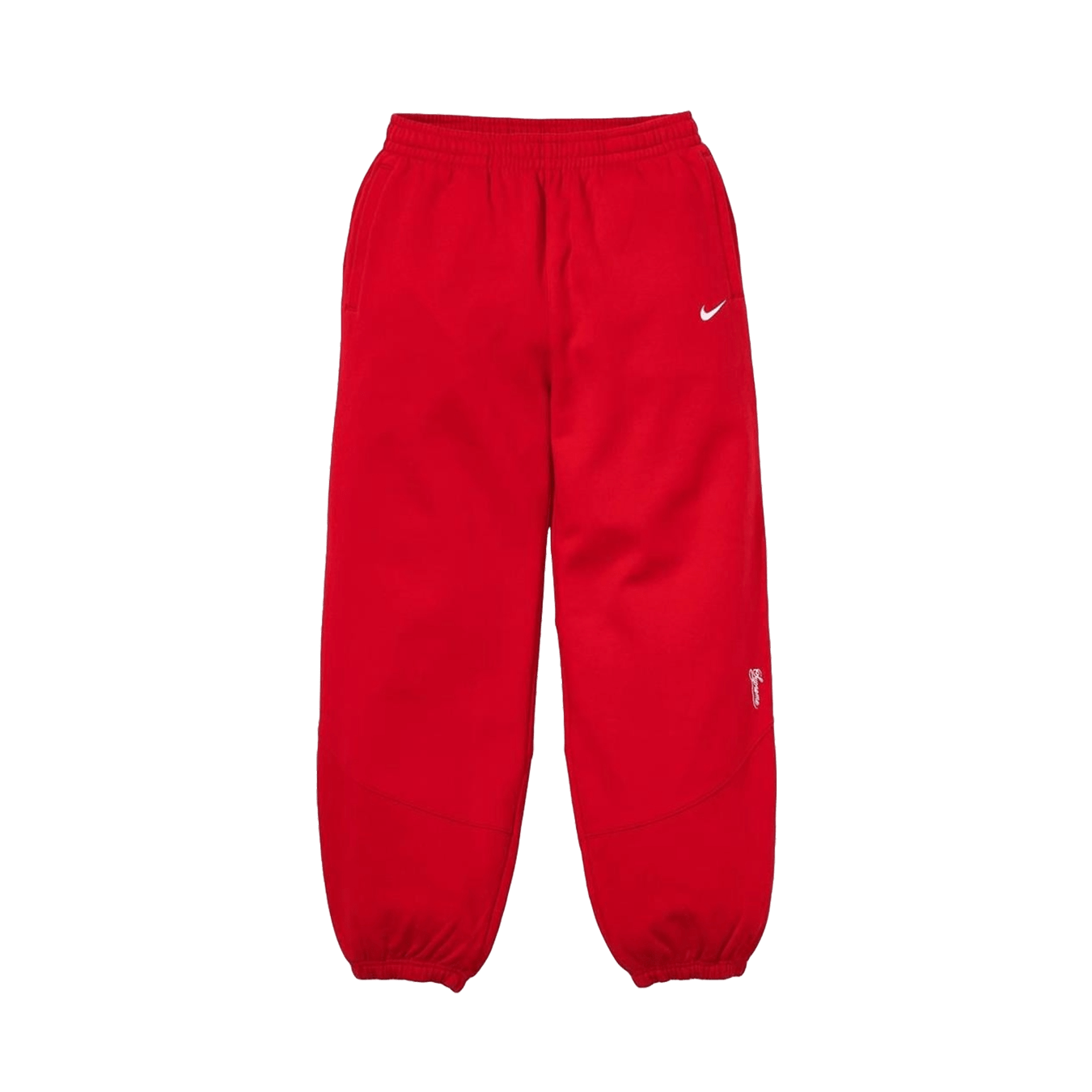 Supreme x Nike Sweatpant 'Red' - Kick Game