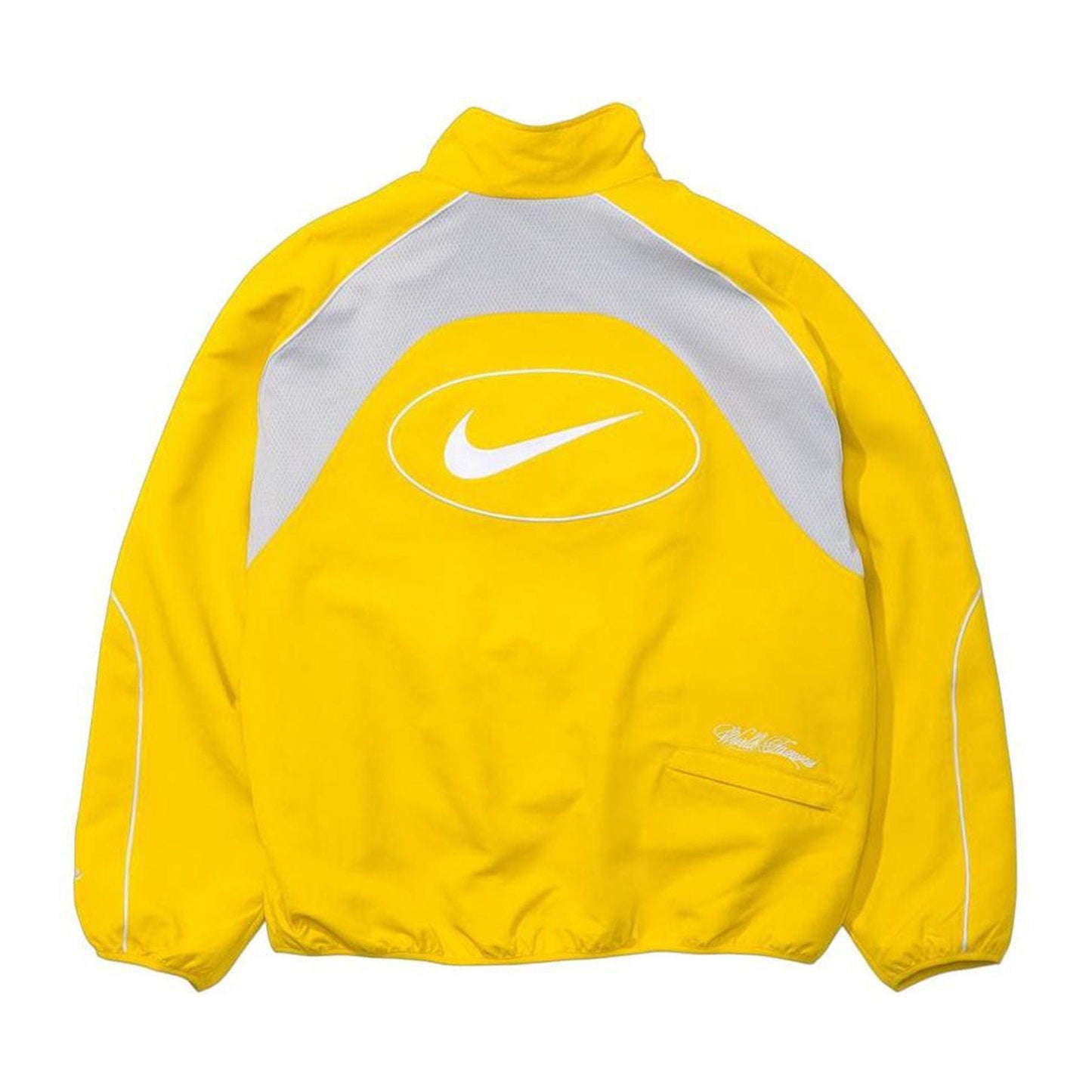 Supreme x Nike Track Jacket 'Speed Yellow' - Kick Game