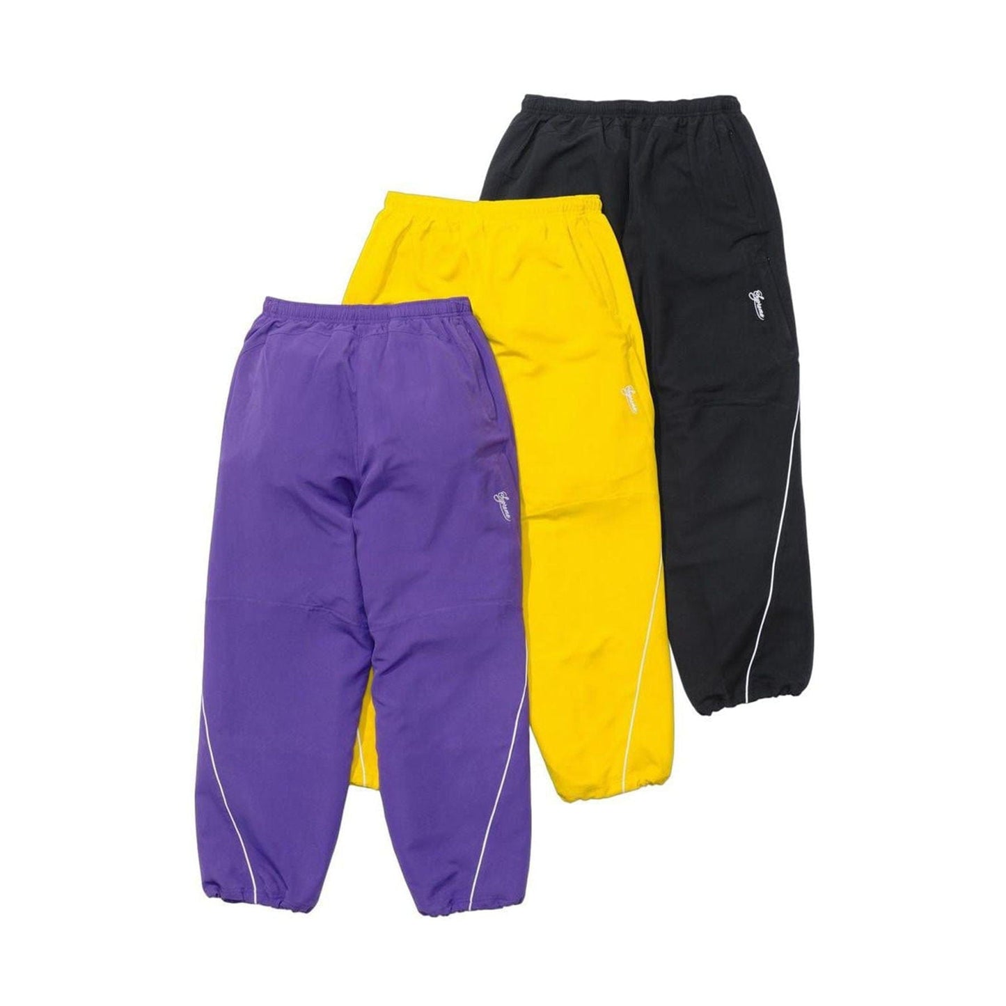 Supreme x Nike Track Pants 'Speed Yellow' - Kick Game