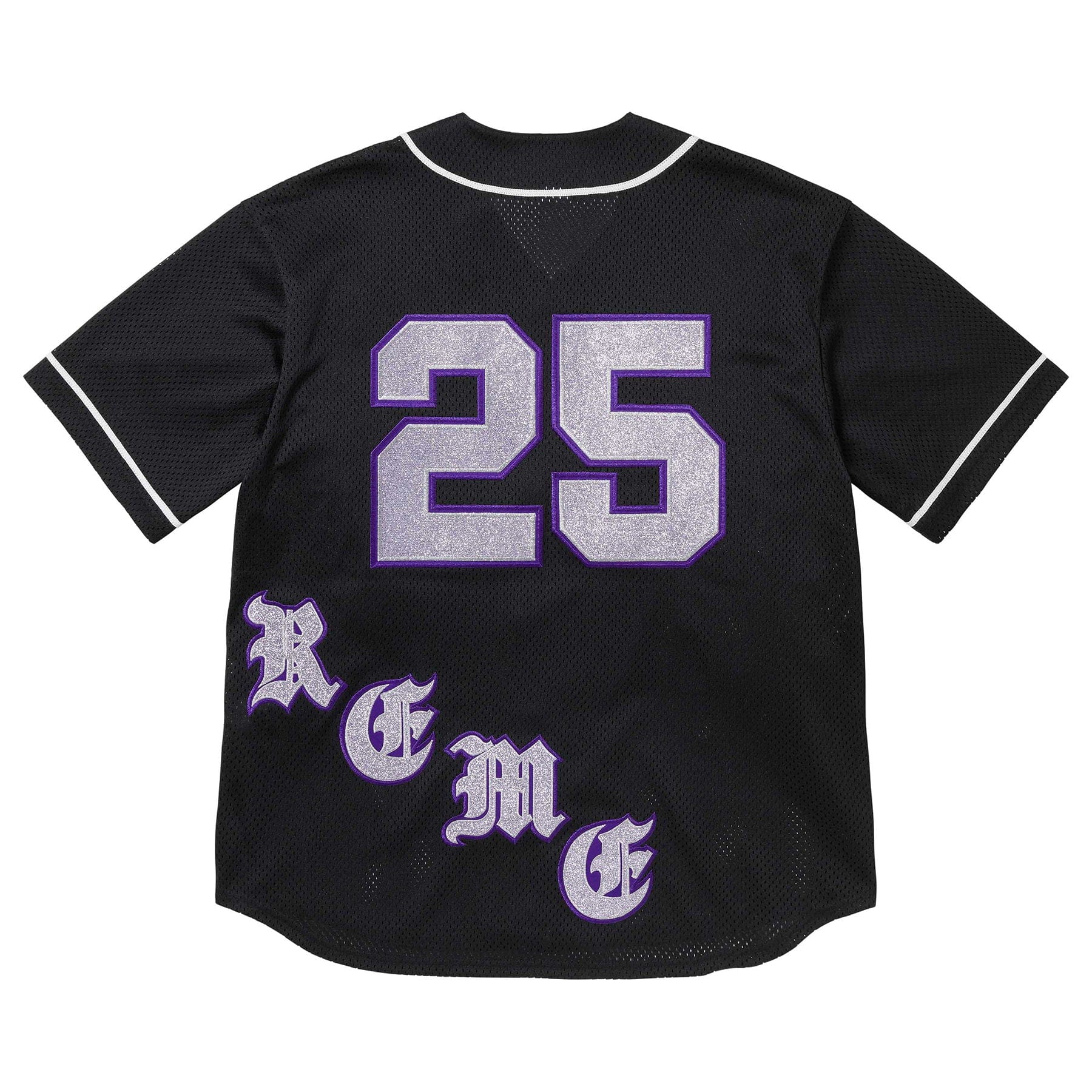 Supreme Old English Baseball Jersey 'Black' - Kick Game