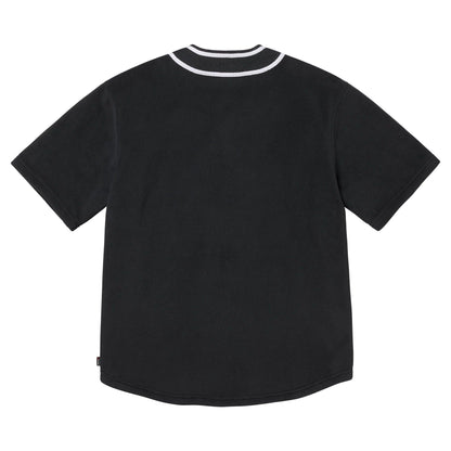 Supreme Polartec Baseball Jersey 'Black' - Kick Game
