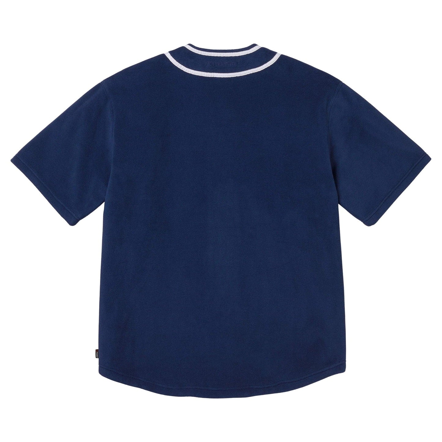 Supreme Polartec Baseball Jersey 'Navy' - Kick Game