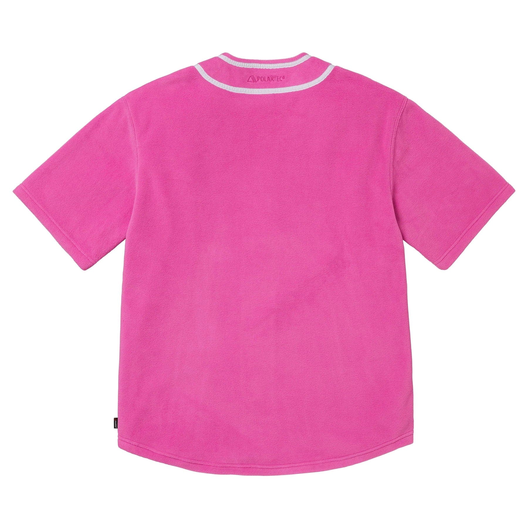 Supreme Polartec Baseball Jersey 'Pink' - Kick Game