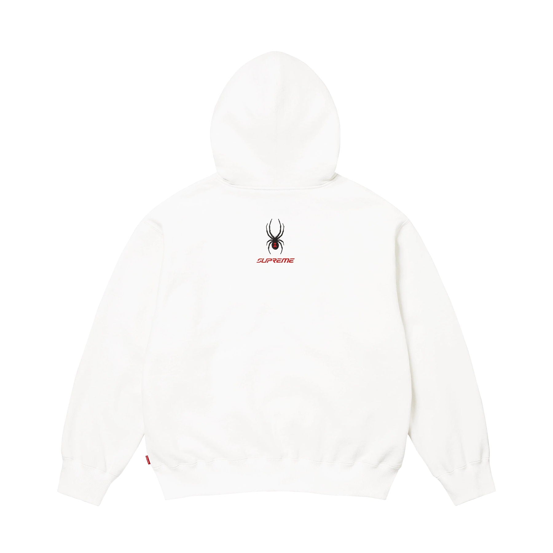 Supreme x Spyder Zip Up Hooded Sweatshirt 'White' - Kick Game
