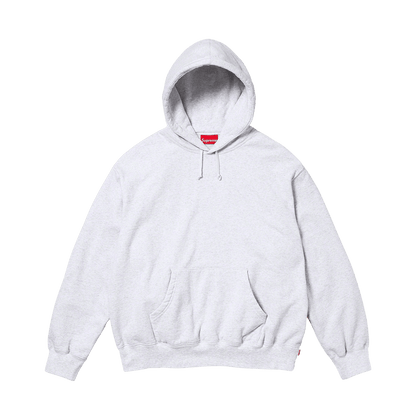 Supreme Satin Appliqué Hoodie 'Ash Grey' - Kick Game