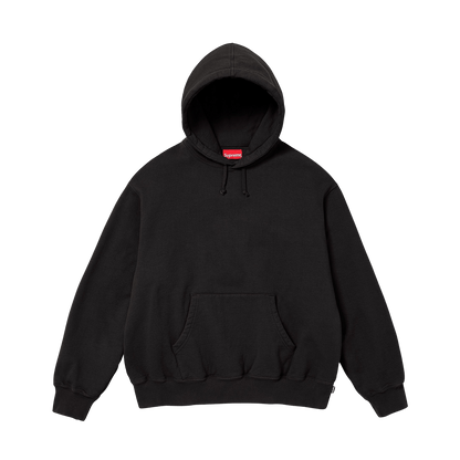 Supreme Satin Appliqué Hoodie 'Black' - Kick Game