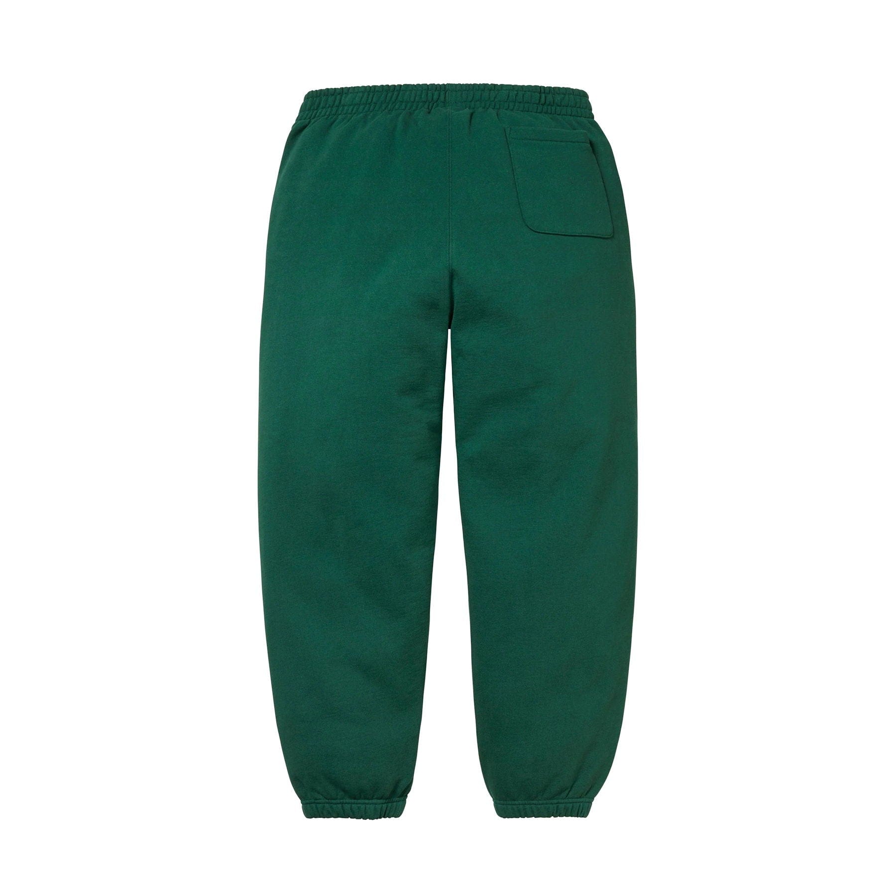 Supreme Satin Appliqué Sweatpant 'Dark Green' - Kick Game