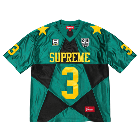 ユニフォーム Supreme Star Football Jersey XL black Buy Supreme Star Football Jersey 'Black' - FW24KN75 BLACK | GOAT