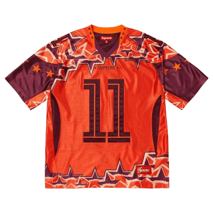 Supreme Star Football Jersey 'Orange' - Kick Game