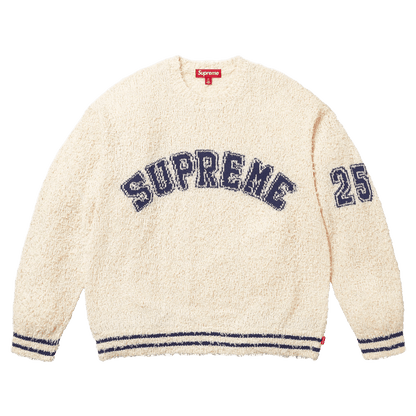 Supreme Textured Arc Sweatshirt 'Cream' - Kick Game