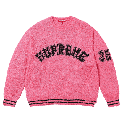 Supreme Textured Arc Sweatshirt 'Pink' - Kick Game