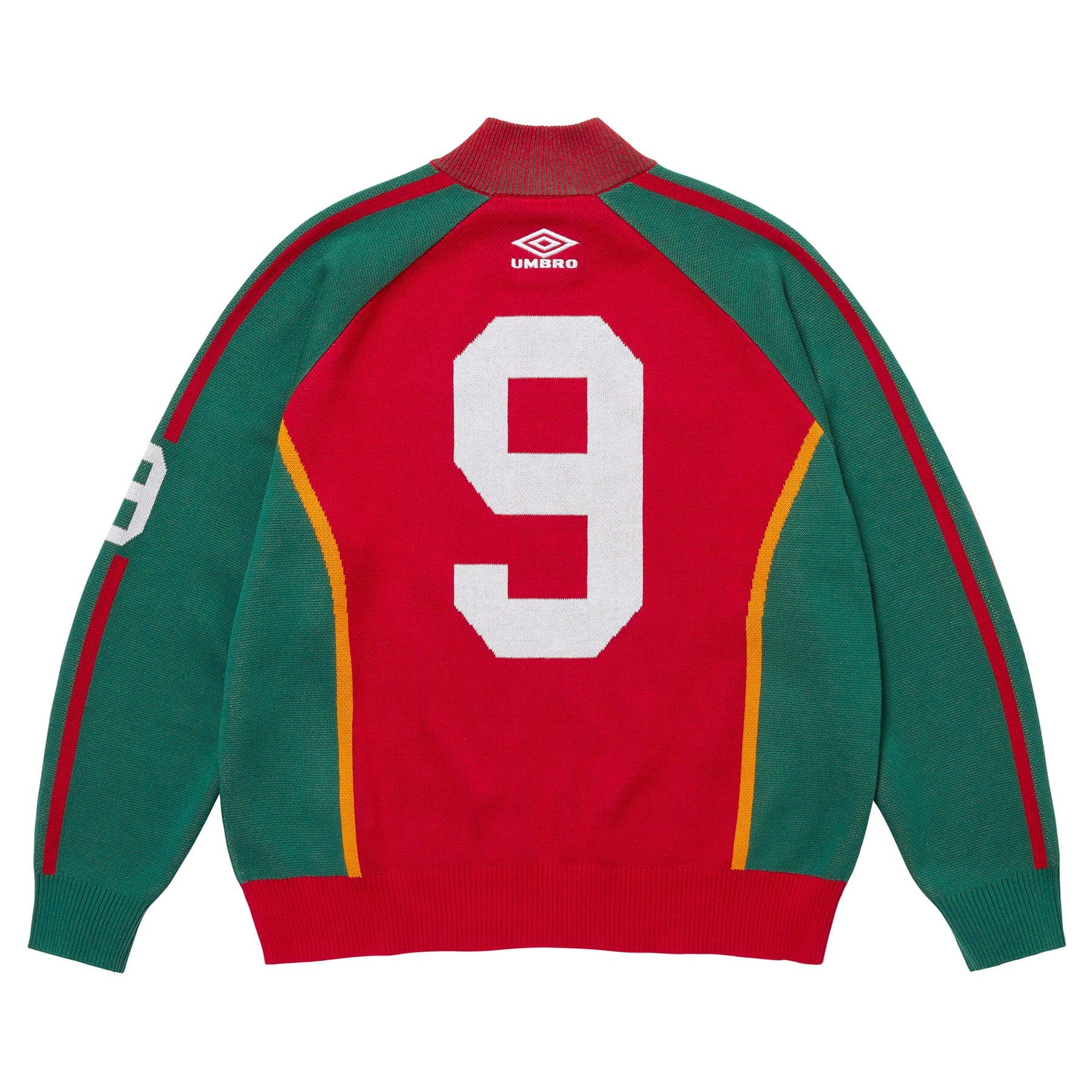 Supreme x Umbro Zip-Up Sweatshirt 'Red' - Kick Game