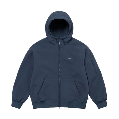 Supreme Windstopper Zip Up Hooded Sweatshirt 'Navy' - Kick Game