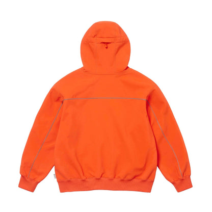 Supreme Windstopper Zip Up Hooded Sweatshirt 'Orange' - Kick Game