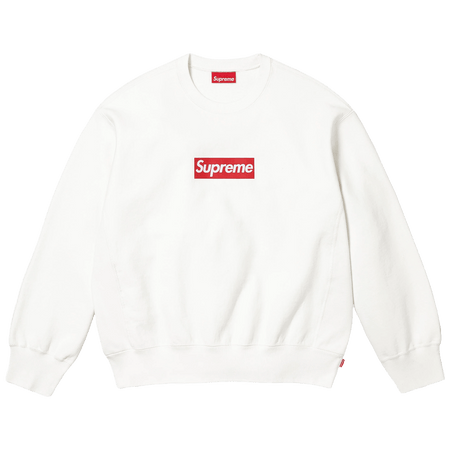 トップス Supreme Washed Box Logo Crewneck 25SS Supreme Washed Box Logo Crewneck Red Men's - SS25 - US