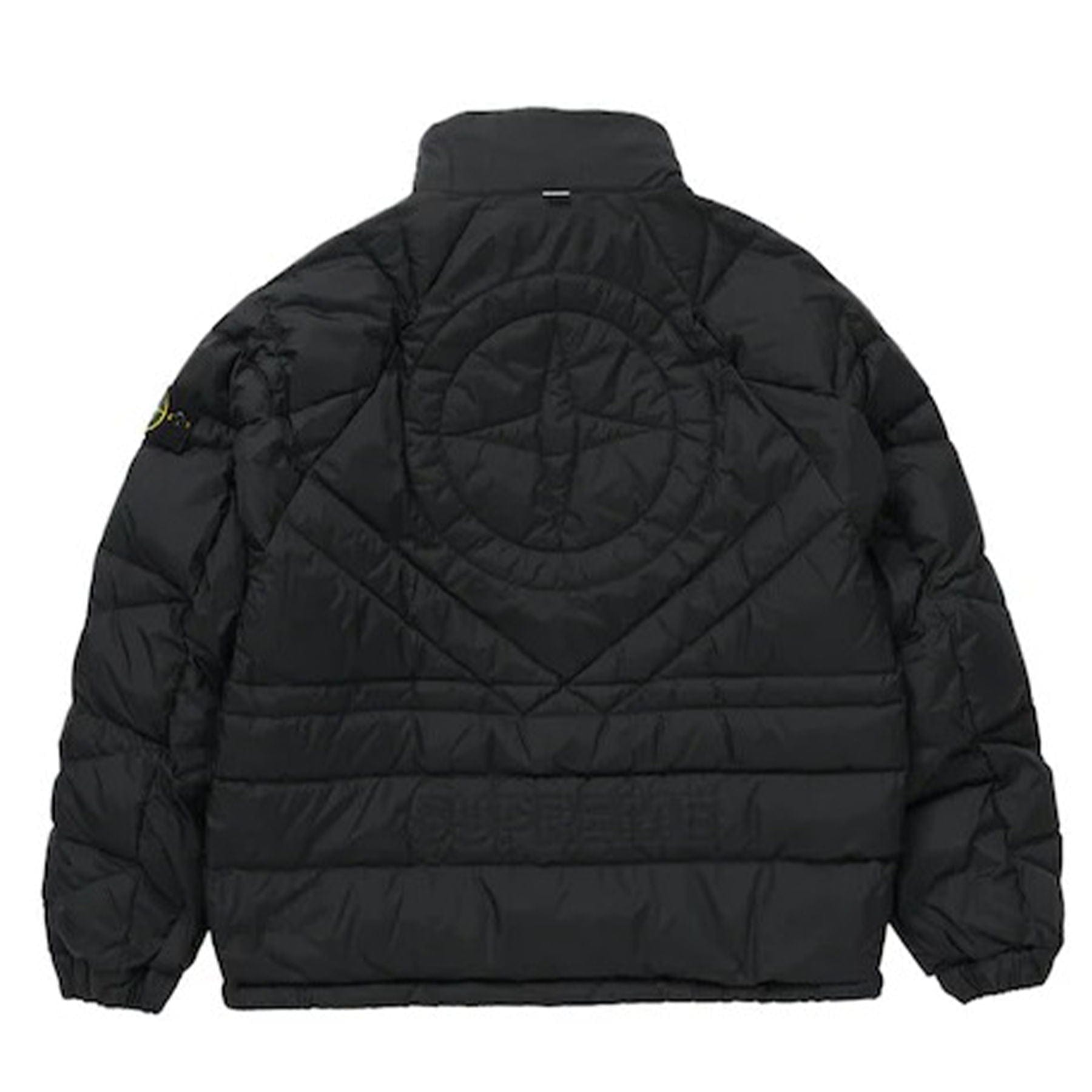 Supreme x Stone Island Reversible Down Puffer Jacket 'Black' - Kick Game