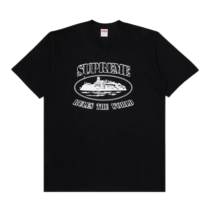 Supreme Corteiz Rules The World Tee Black - Kick Game