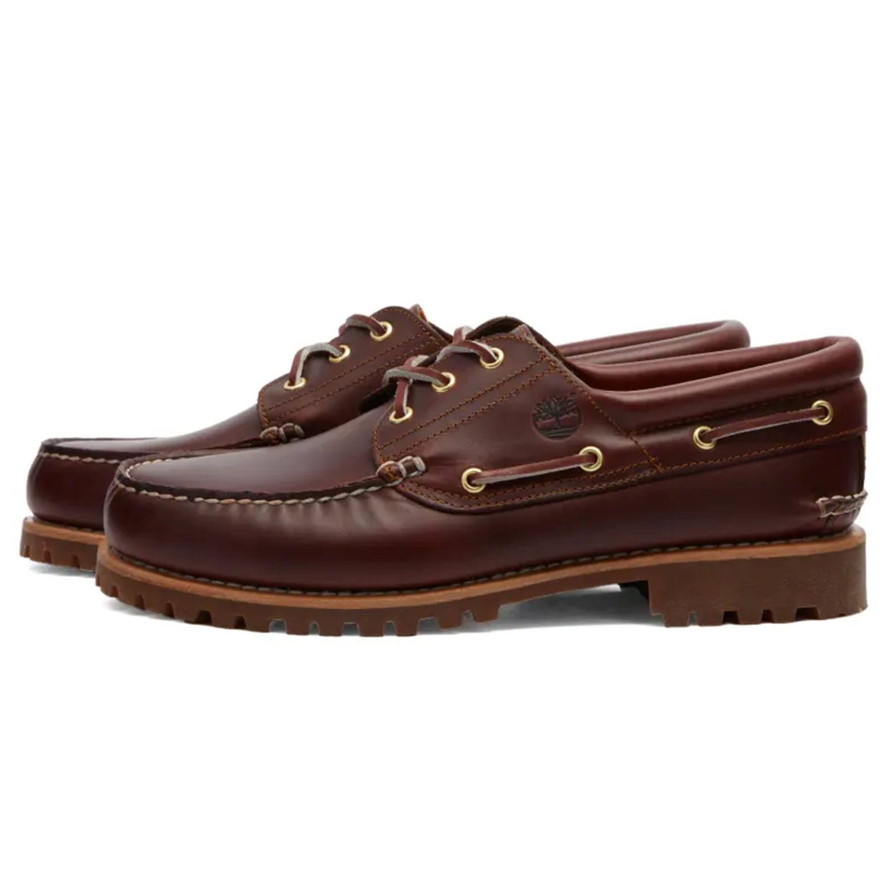Timberland 3 Eye Lug Boat Shoe 'Burgundy' - Kick Game
