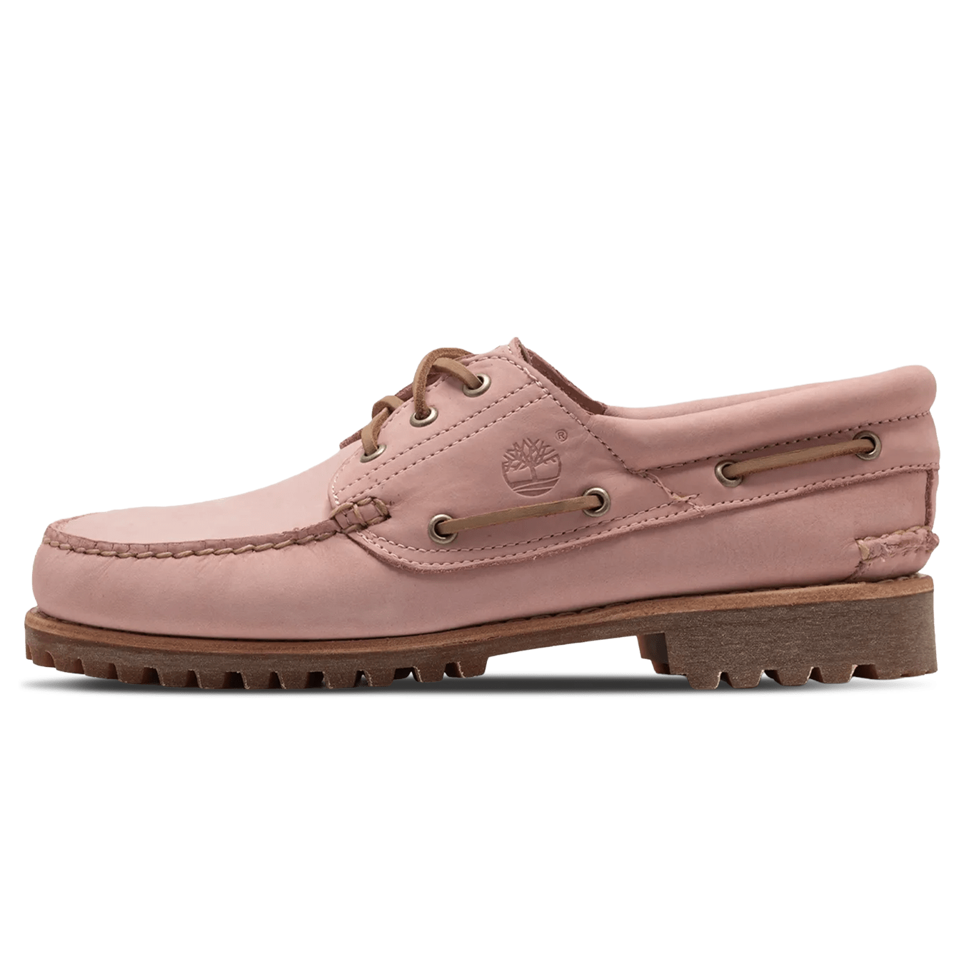 Timberland 3 Eye Lug Boat Shoe 'Medium Pink Nubuck' - Kick Game