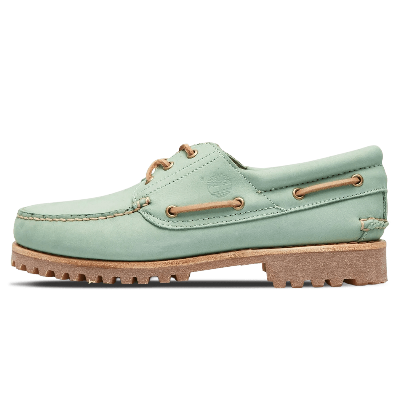 Timberland 3 Eye Lug Boat Shoe 'Medium Green Nubuck' - Kick Game