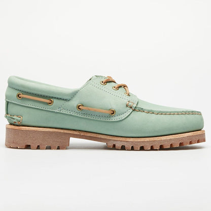 Timberland 3 Eye Lug Boat Shoe 'Medium Green Nubuck' - Kick Game