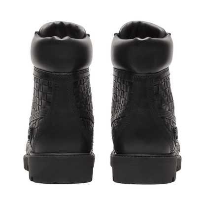 Timberland Premium 6 Inch Boot Woven 'Black Full Grain' - Kick Game