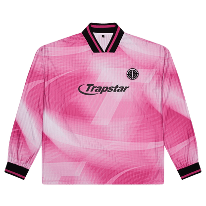 Trapstar Hyperdrive Football Jersey 'Pink' - Kick Game