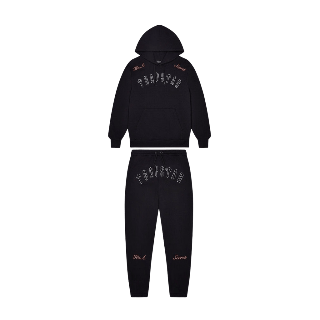 Trapstar It's a Secret Tracksuit 'Black Pink' - Main Image