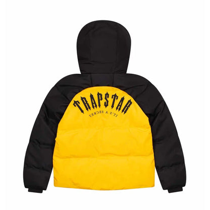 Trapstar Irongate Jacket - Black/Yellow - Kick Game