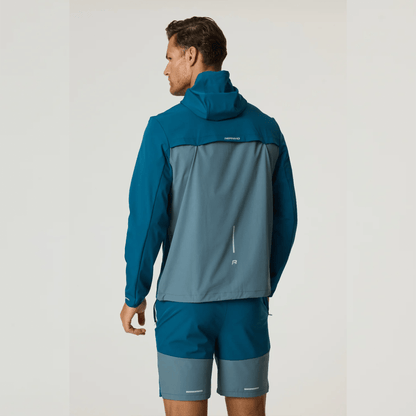 Reprimo Flight Jacket, Tee and Shorts 'Tidal Teal Blue Steel' - Kick Game